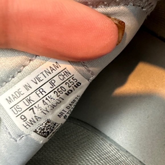 Adidas QT flex running shoes cloudfoam athletic workout shoes grey size 9 - Picture 6 of 7